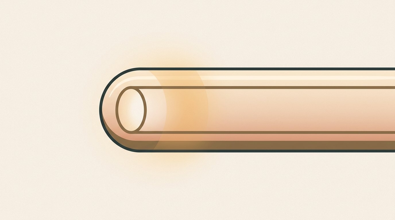 Catheter close-up — instrument detail. — variant A