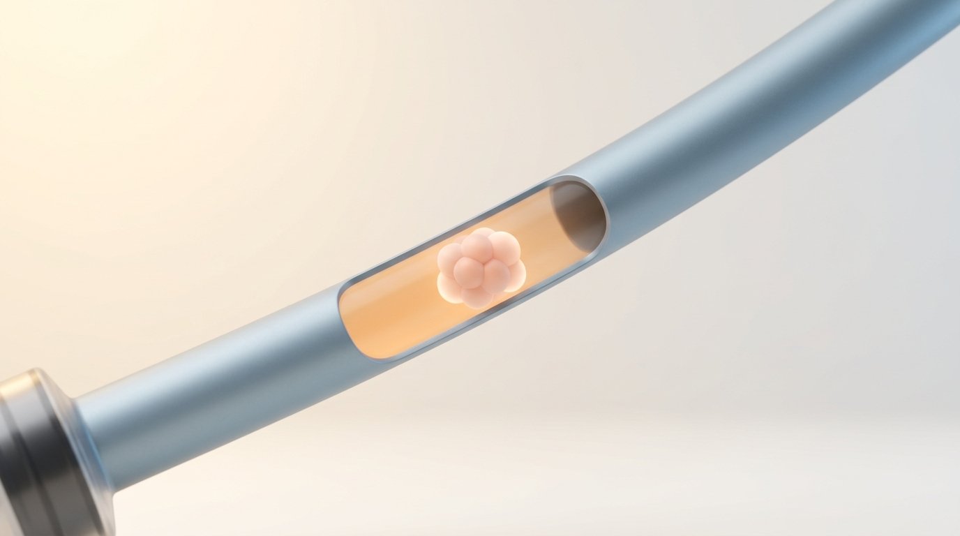Loaded catheter — full view. — variant B