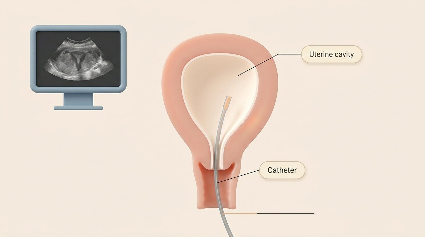 The catheter threads — anatomical centerpiece. — variant A