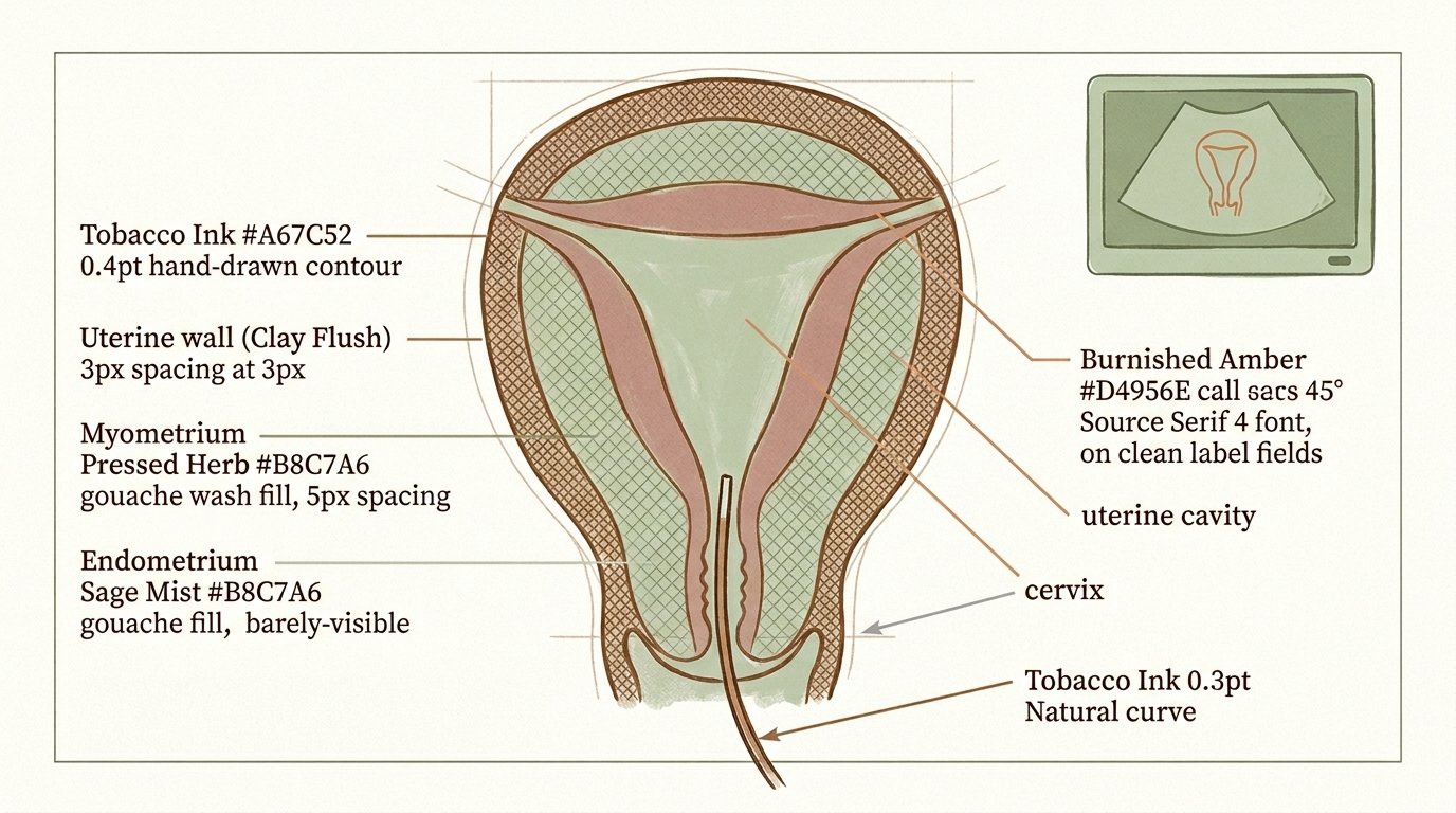 The procedure — anatomical centerpiece. — variant C